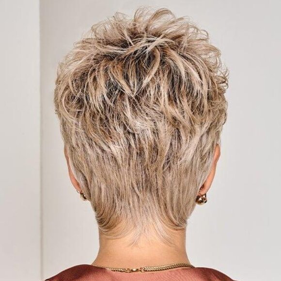 RAQUEL WELCH STRAIGHT CHIC (PETITE/AVERAGE) in RL6/8 Dark Chocolate - Picture 5 of 8